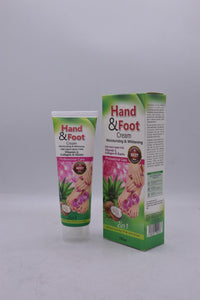 ZETASH 2-in-1 Hand & Foot Cream | Moisturizing & Whitening | Vitamin E, Collagen & Elastin | 100ml