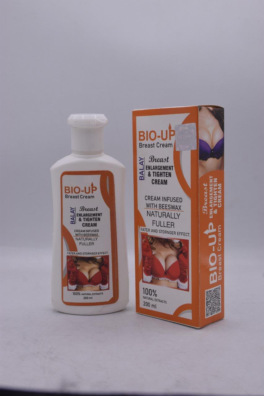 BIO-UP Breast Massage Cream with Beeswax | Firming & Moisturizing Cream | 200ml