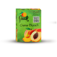 Zetash Peach Creme Bleach – Gentle Glow for Radiant Skin
